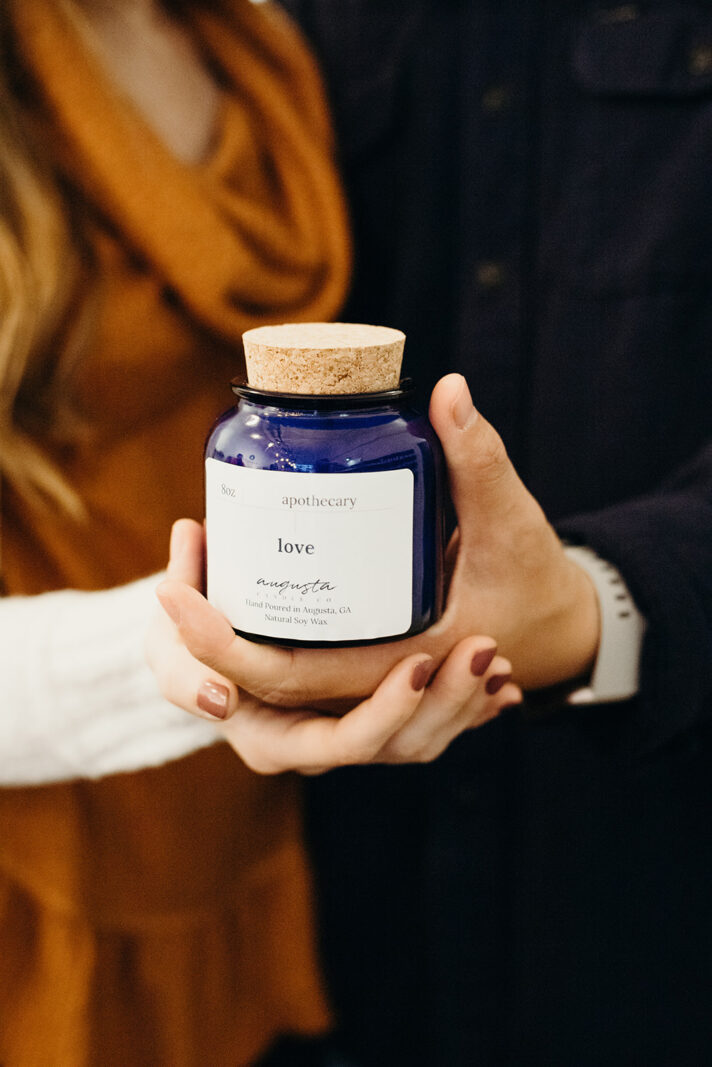 Apothecary Custom Scented Candle Blends 8 Oz Soy Candles Augusta